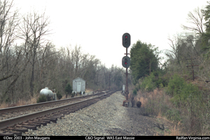 C&O Signal: WAS West Massie
